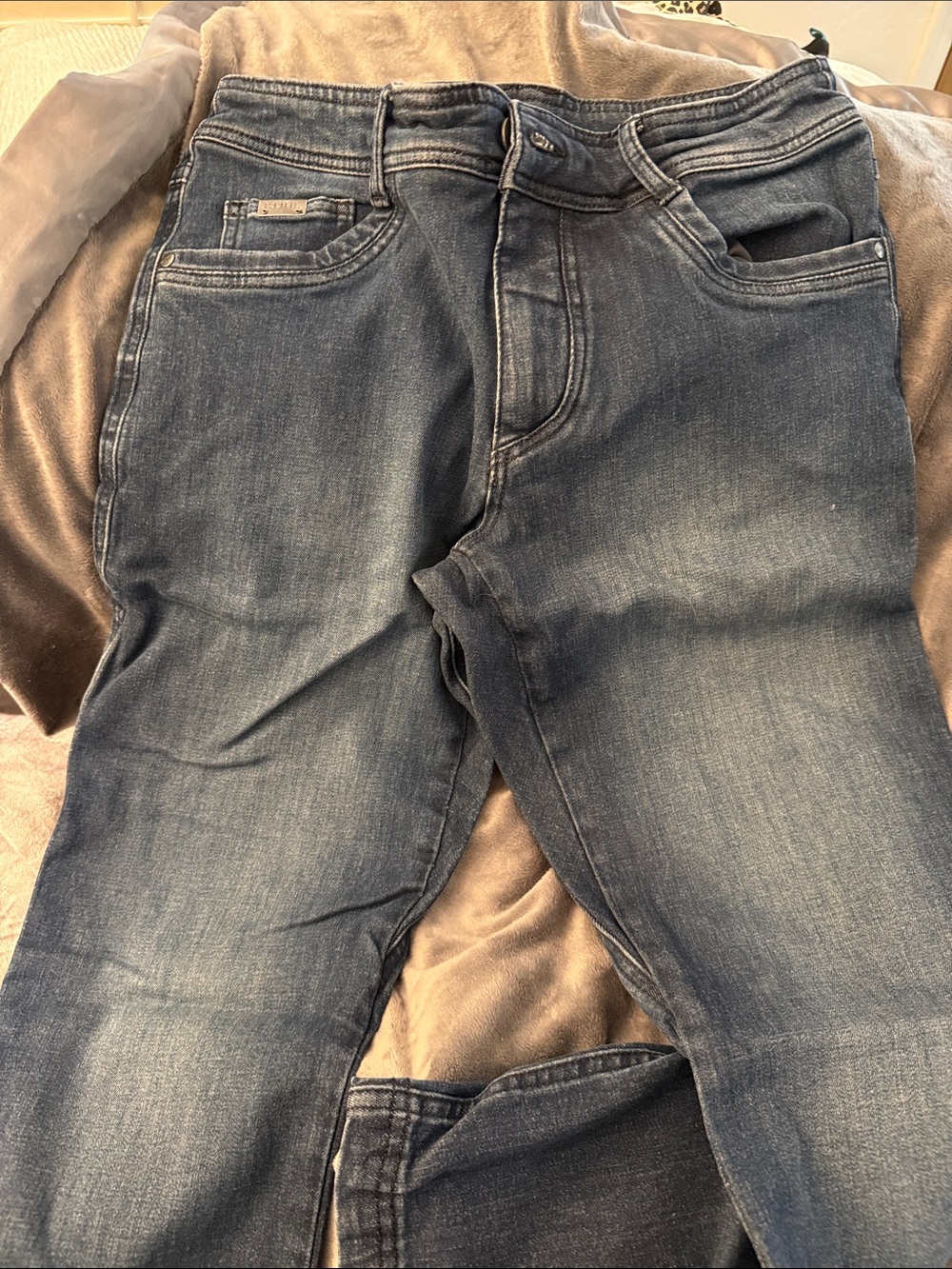 Kuhl Men's Slim Straight Jeans in Faded Blue